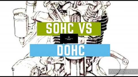 Different between DOHC engines and SOHC engine, simple way