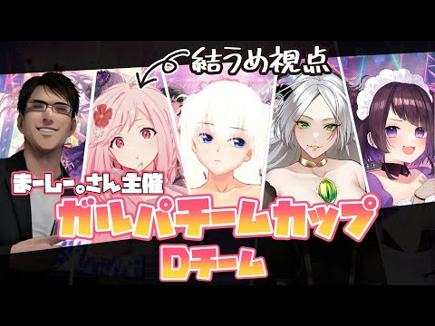 まーしー。さん主催大会、ガルパチームカップ本番！！Dチーム優勝するぞ！！【 Vtuber ライブ配信 バンドリ 音ゲー 】