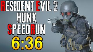 Hunk Speedrun - 6:36 [BIOHAZARD RE:2]