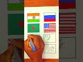  flag drawing  easy flag drawing for beginners  republic day shorts