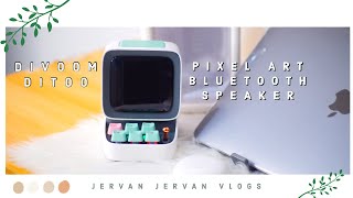 Unboxing my new Divoom Ditoo Plus Retro Speaker| ASMR | Jervan Jervan