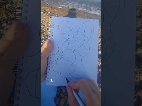 Эффективное упражнение в арт-терапии, чтобы расслабить свой мозг