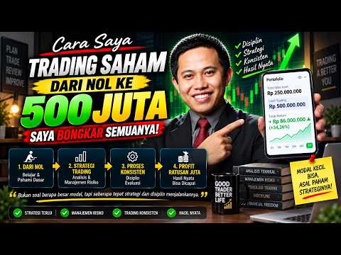Cara Saya Trading Saham dari Nol Sampai Profit Ratusan Juta
