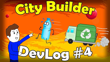 Adding Garbage Trucks and Citizen Happiness! - Unity Devlog #4