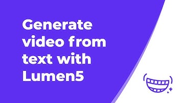 How to generate a video from text with Lumen5 [2021]