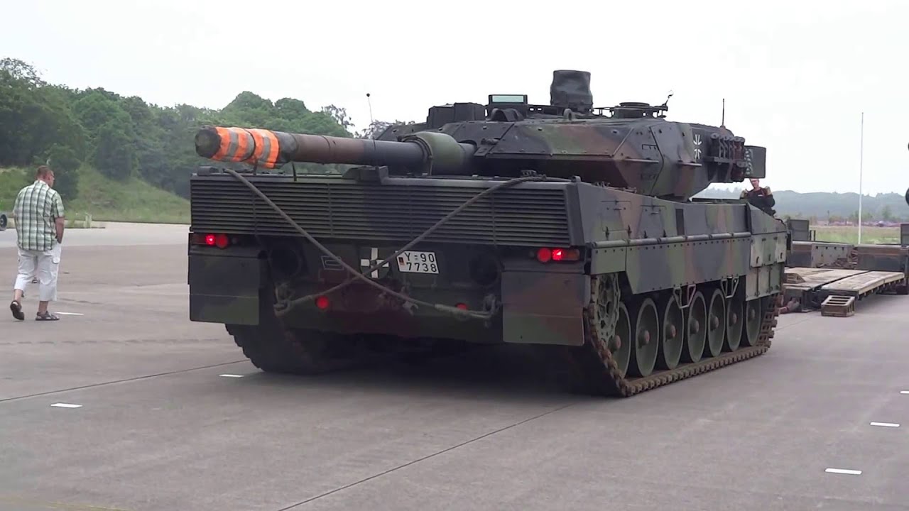 Leopard 2A6 tank met Nederlandse en Duitse bemanning YouTube Leopard 2A6 tank met Nederlandse en Duitse bemanning YouTube