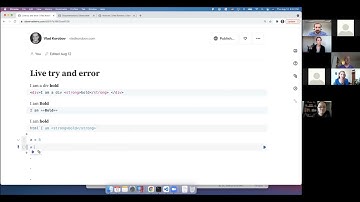 Observable Notebooks and D3.Js with Amelia Wattenberger and Vlad Korobov