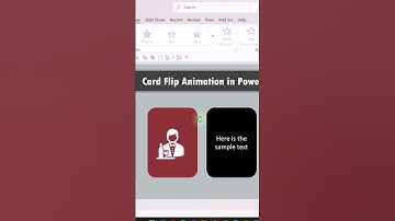 Card Flip Animation Effect in PowerPoint