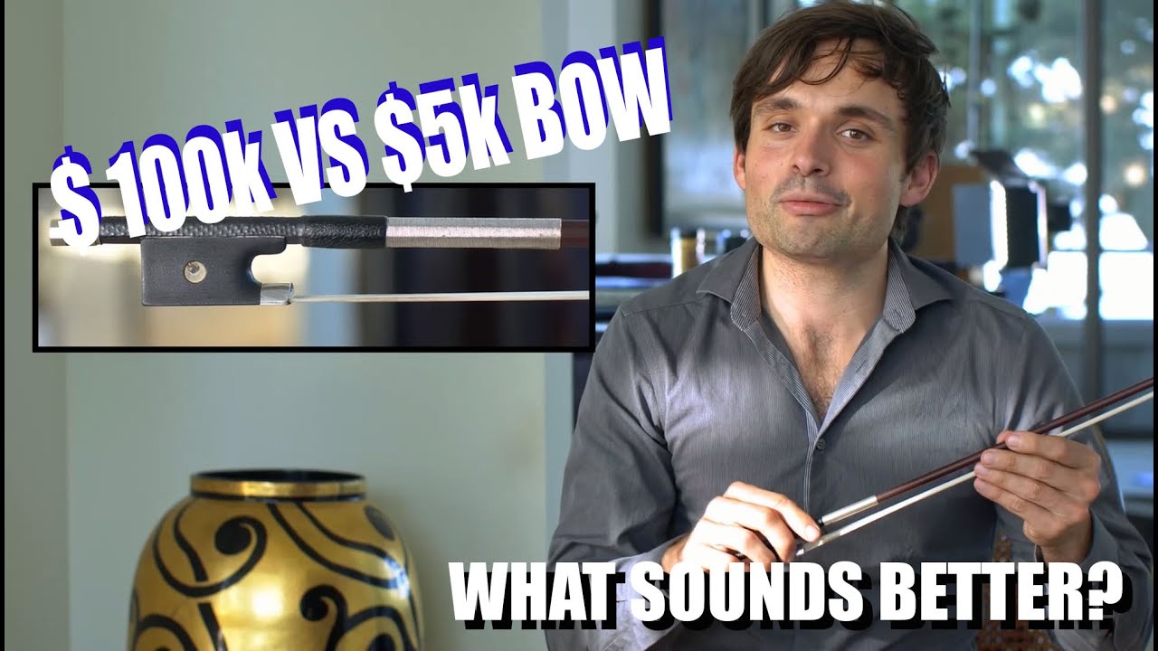 $100k vs $5k vs Baroque Violin Bows!