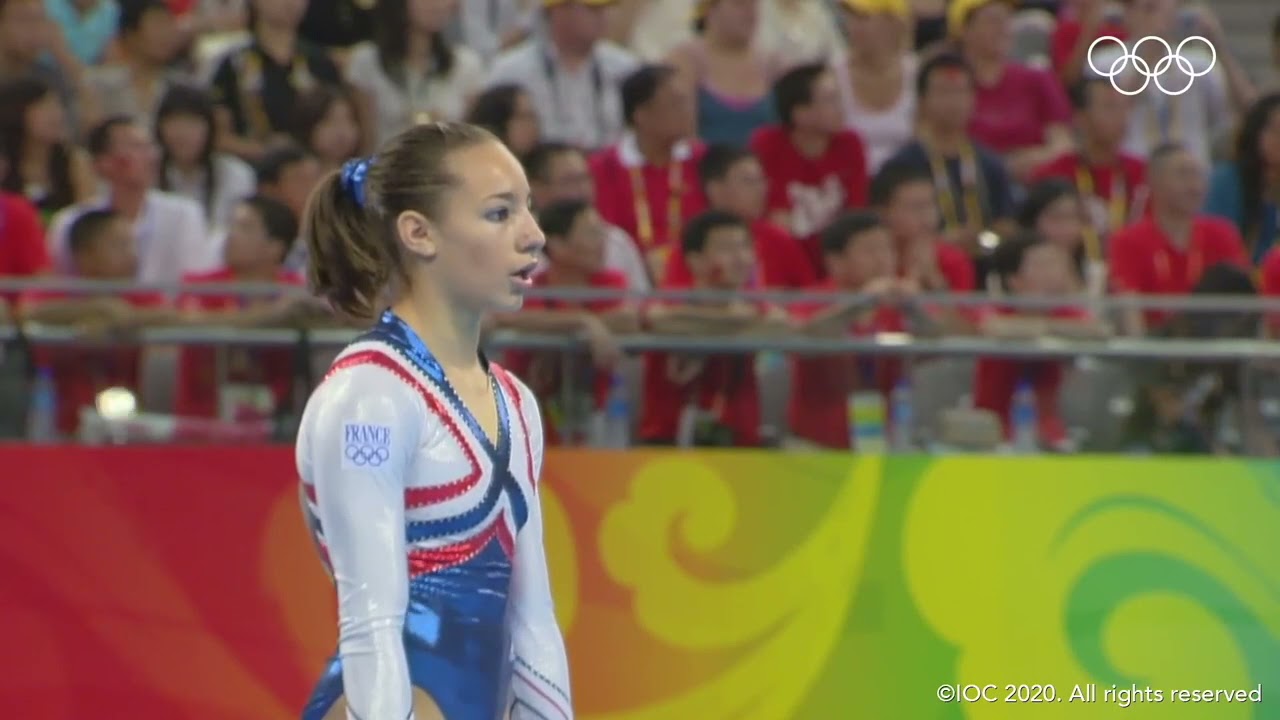 Laetitia Dugain (FRA) 2008 Olympics TF FX