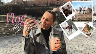 картинка: life vlog: 3 дня со мной, гуляем с подружкой, танцуем, стрем или норм в еде, весна в Таллинне🩷