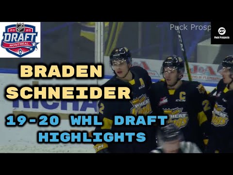 Braden Schneider 2019-2020 WHL Draft Highlights