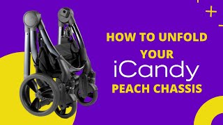 How to unfold your iCandy Peach Chassis - Baby Lady