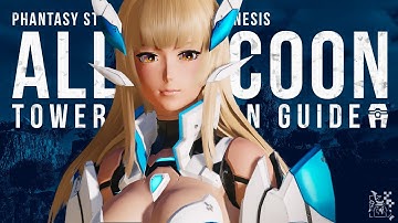 Phantasy Star Online 2 New Genesis: All Cocoon & Tower Location Guide, Get Your 20 Skill Points Now!