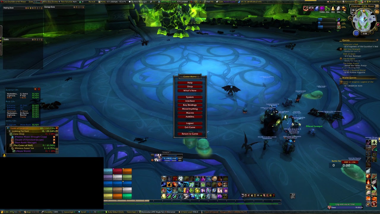 [ToS] Mythic Sisters of the Moon (Resto Shaman POV)/rw