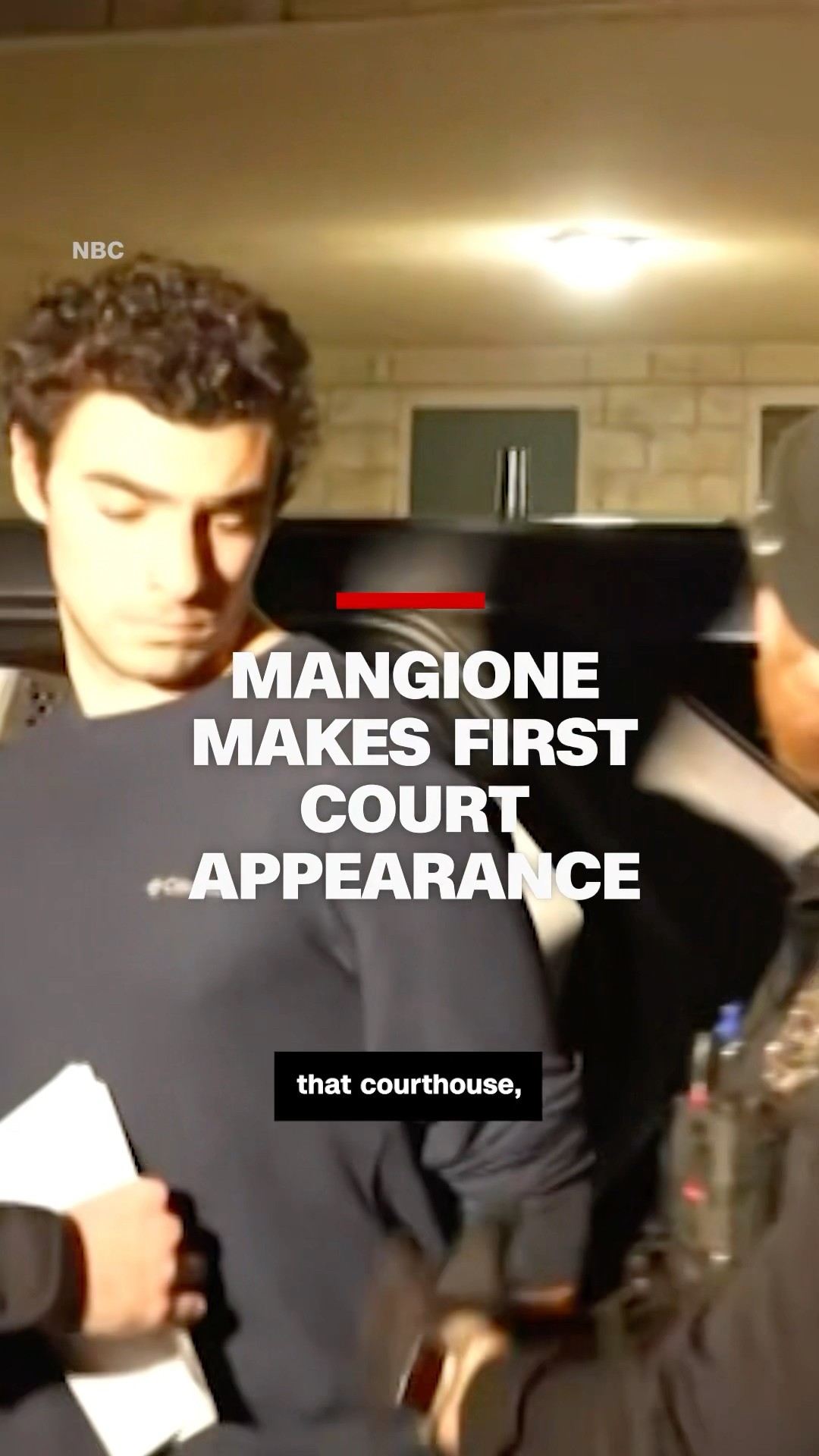 Luigi Mangione makes first court appearance