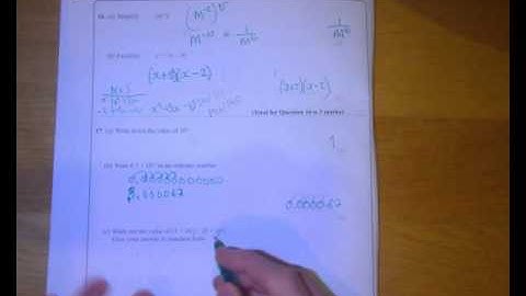 Edexcel GCSE Mathematics Higher Paper 1 June 2012 Worked Solutions - Answers
