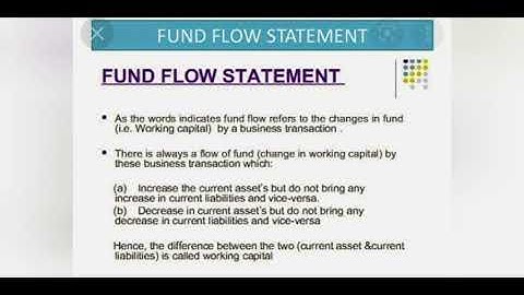 Fund Flow Statement