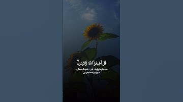 قُلْ إِن كُنتُمْ تُحِبُّونَ اللَّهَ , سورة ال عمران