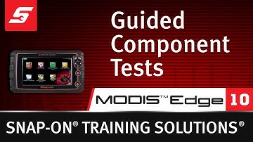 Guided Component Tests: MODIS™ Edge (Pt. 10/13) | Snap-on Training Solutions®