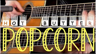 Popcorn (Hot Butter) Fingerstyle Guitar