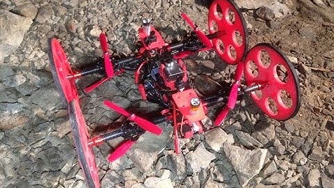 TILT Scout mine drone: Constricted area flight tests