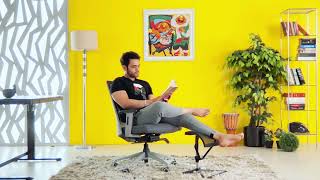 Amaze Medium Back Mesh Chair | Features video | #wfh  #officechair by Featherlite 6,214 views 1 year ago 38 seconds