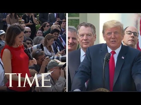 Trump To Female Reporter: You Are Not Thinking, You Never Do | TIME