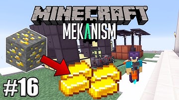 ORE QUADRUPLING!  SURVIVING WITH MEKANISM