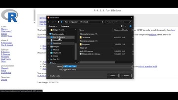 Aula 01 - Instalação do pacote R e do RStudio