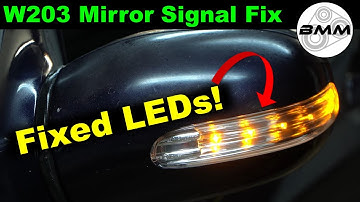 Broken Turn Signal Mercedes C Class W203 C32 AMG C55 AMG C280 C320 C350 C240