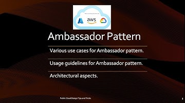 Deep dive into Ambassador pattern | Architectural aspects of ambassador pattern