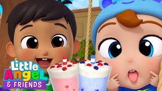 Snacks and Playdate with Manny | Little Angel And Friends Kid Songs