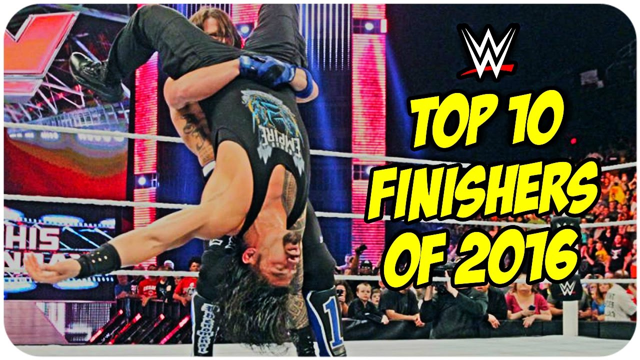 WWE Top 10 Best Finishers of 2016! [HD] YouTube
