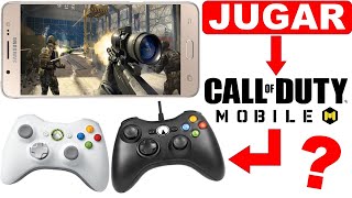 Como Mando de XBOX 360 a Call Of Duty Mobile YouTube
