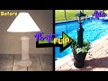 ⭐TRASH TO TREASURE DIY Street Lamp Post! (THRIFT FLIP)