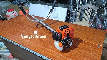 ECHO Kioritz 315 chế ga ngang le gió đỏ tự động - Máy cắt cỏ Nhật bãi zin nguyên bản 31,5cc - 36 li