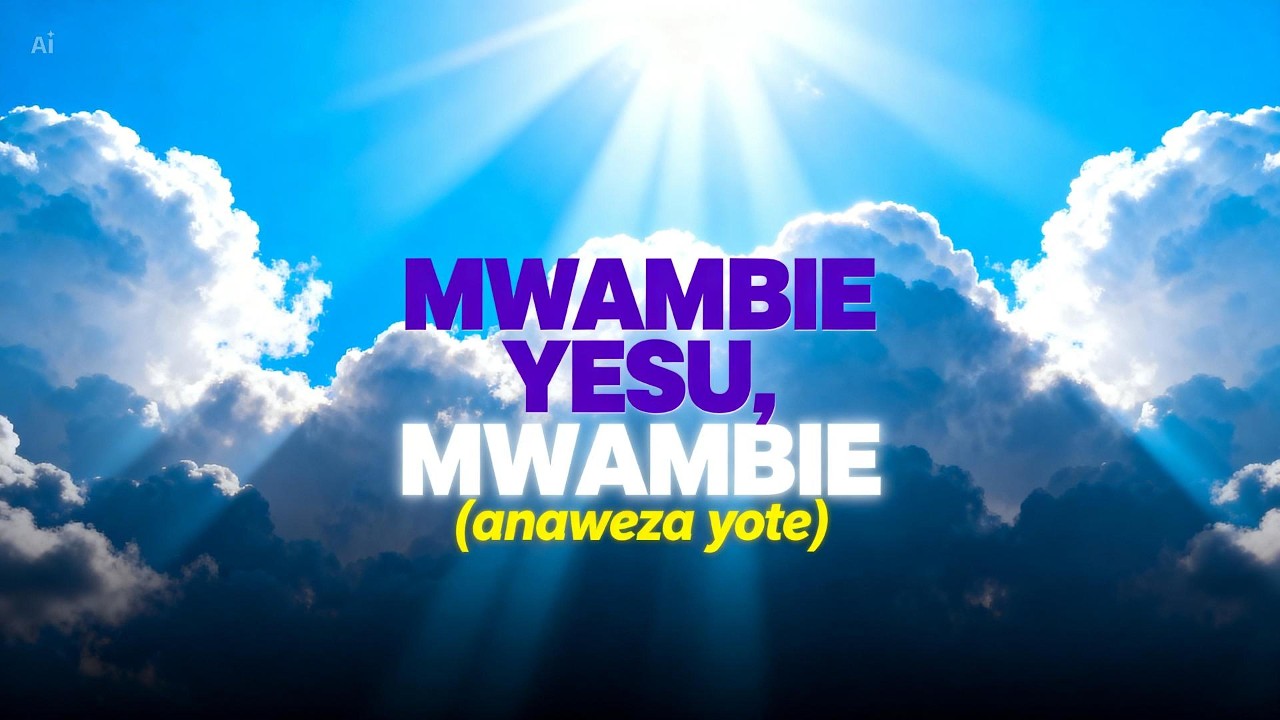 mwambie yesu,mwambie (anaweza yote)-Pendo Nkone (cover)