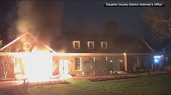 Shocking new video shows moment Gov. Josh Shapiro's home was set on fire