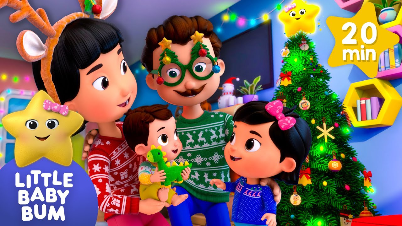 Family Christmas🎄| Little Baby Bum | Kids Cartoons & Nursery Rhymes | Moonbug Kids