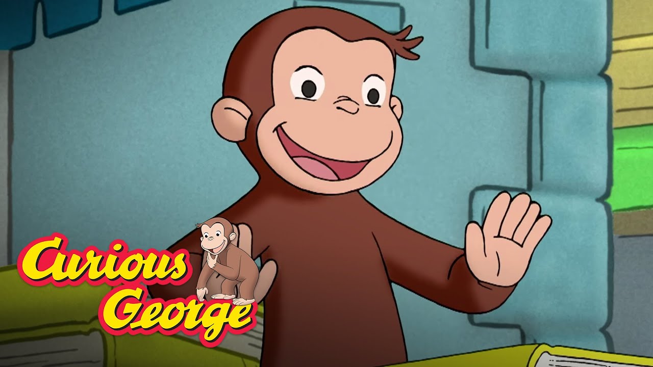 Curious 🐵 Paints a Billboard 🐵 Kids Cartoon 🐵 Kids Movies