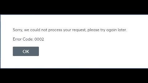 Ticketmaster/Live Nation error code 0002 FIX