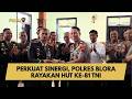 PERKUAT SINERGI, POLRES BLORA RAYAKAN HUT KE-81 TNI