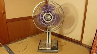 三菱 電子コンパック R30-SX2 扇風機 - YouTube