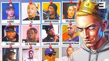Rappers On WORKING With EMINEM In The Studio 🐐👑 | PART 2/2 | Documentary