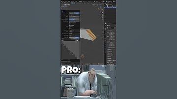 Noob vs Pro artist: making stairs #b3d #blender #blender3d #blendercommunity #blendertutorial