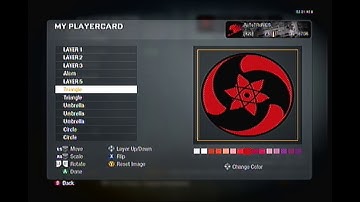 Black Ops Emblem:Prediction* Eternal Mangekyou Sharingan Tutorial