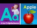 Phonics Song with TWO Words - A For Apple - ABC Alphabet Songs with Sounds for Children