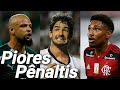 PIORES COBRANÇAS DE PÊNALTI DO FUTEBOL BRASILEIRO