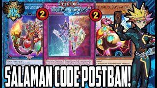 REY DE LOS BANEOS Y DE LOS DUELOS! - SALAMAN CODE POSTBAN DECK! - Yu-Gi-Oh! Duel Links